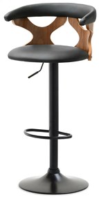 Scaun Bonita (nuc închis + negru). 1110613
