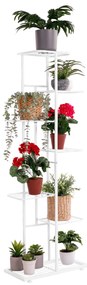 Suport pentru flori din metal, alb, BAMIR TIP 2