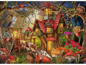 PUZZLE CASUTA, 200 PIESE - RAVENSBURGER (RVSPC12951)