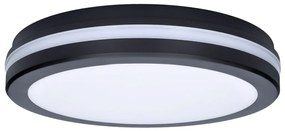 Plafonieră LED dimabilă Solight WO820 LED/18W/22W/26W/230V 3000/4000/6500K IP65 negru