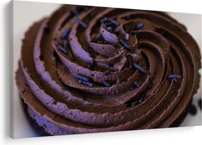 Tablou - Cupcake din ciocolată (90x60 cm)