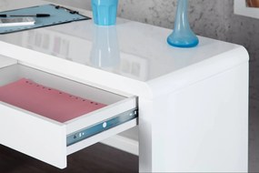 Birou alb 120cm Sensation Desk High Gloss