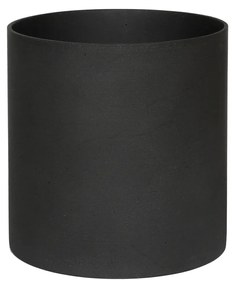 Ghiveci de flori Puk, culoare vulcan negru, dimensiuni multiple - PotteryPots Mărime: L - v. 24.5 cm, ⌀ 25 cm