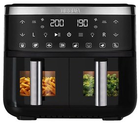 Friteuză cu aer cald dublă digitală multifuncțională TESLA Electronics AirCook 7,6 l 2850W/230V