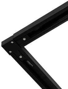 Sistem modern de șine monofazat cu 5 lumini negru cu auriu - Gissi