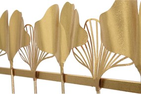 Cuier de perete Mauro Ferretti Leaves, auriu