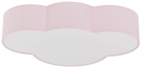 Brilagi - Plafonieră pentru copii NIMBUS 4xE27/15W/230V 46x63 cm, roz