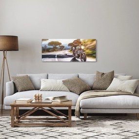 Tablou - Motociclist (120x50 cm)