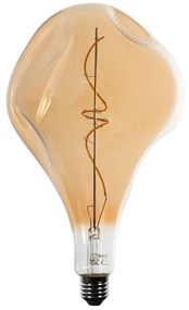 Bec LED E27 dimabil cu filament spiralat PS160 chihlimbar 6W 340 lm 1800K