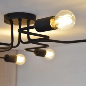 LED Lustră aplicată TUBE 6xE27/15W/230V