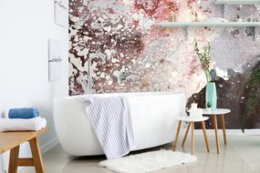 Tapet abstracție în tonuri delicate