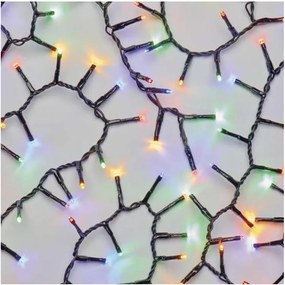 Ghirlandă LED pentru exterior, 300 LED, 11 m, IP44, multicoloră