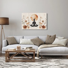Tablou - Yoga Portocalie (90x60 cm)