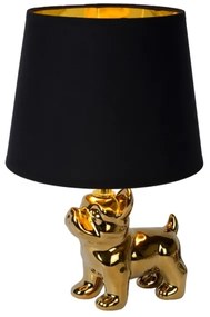 Lucide 13533/81/10 - Lampă de masă WINSTON 1xE14/40W/230V auriu/negru