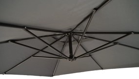 Umbrela de gradina pliabila SOLASI 250x250 cm, grafit