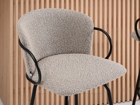Scaun Sofia (bej deschis + negru). 1110747