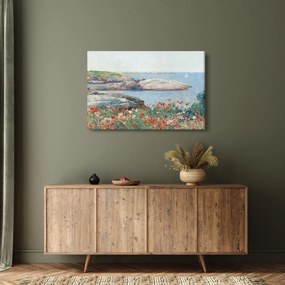 Tablou - Childe Hassam, Poppies,  Isles of Shoals, reproducere (90x60 cm)