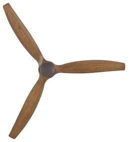 Ventilator de tavan Lucci air 210507 AIRFUSION AKMANI paulovnia/negru + telecomandă