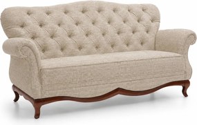 Canapea lemn masiv Milan II 206/160 x 90/56 x 98/46 cm - Nu