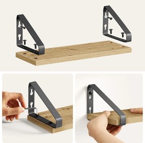 Set 3 bucati polite de perete TAYLOR ARTISAN