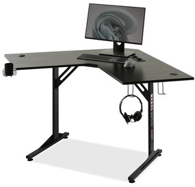 Masă PC Matts C (lemn negru + negru). 1109794