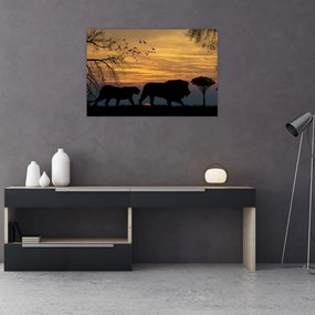 Tablou cu Safari (90x60 cm)