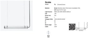 Lampa LED tavan de iluminat exterior SCUBA 20W