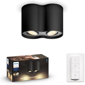 Philips 56332/30/P6 - Lampă LED Hue PILLAR 2xGU10/5W/230V dimabilă + DO