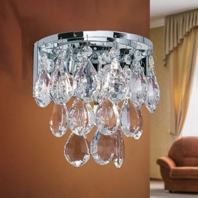 Aplica de perete cristal K9 design elegant CELESTE crom