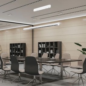 Lustr LED pe cablu 36W 230V, alb, 3000/4000/6400K