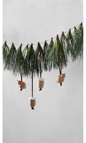 Decorațiune de Crăciun suspendată din lemn Kähler Design Nordic Tales