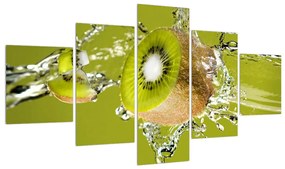 Tablou cu kiwi (125x70 cm), în 40 de alte dimensiuni noi