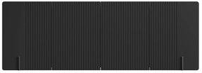 Comodă Malmi 200 cm suspendată - negru mat / negru