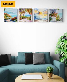 Set tablouri răsărit de soare la mare