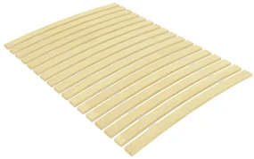 340072 vidaXL Bază de pat cu șipci, 17 șipci, 90x200 cm