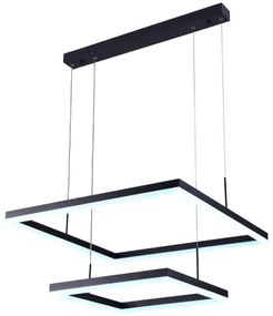 Lustră LED dimabilă pe cablu LED/90W/230V 3000-6500K + telecomandă