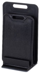 Plăci de tăiat cu suport, suport și două plăci