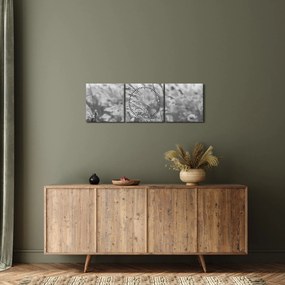 Tablou - Iarba în vânt (cu ceas) (90x30 cm)