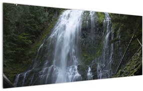 Tablou cu cascadă (120x50 cm), în 40 de alte dimensiuni noi