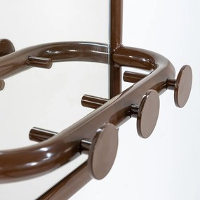 Panou de agățat diverse maro închis din metal 35x60x11 cm Retro – Spinder Design