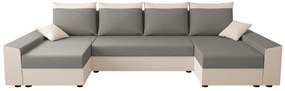 Expedo Canapea extensibilă în formă de U PAMELA N, 311x90x125, sawana 21/sawana 01