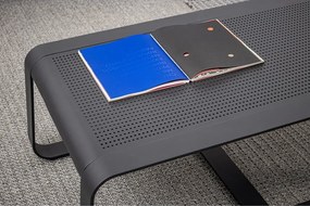 Măsuță de cafea pentru exterior din aluminiu 62x105 cm Merrigan – Bizzotto