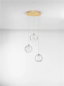 Lustra LED design decorativ 3000K BLAZIK D-36,5cm