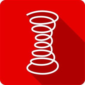 Saltea cu arcuri 90x200cm Kerol  . 1122353