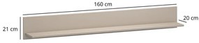 Raft de perete Karankas (taupe) . 1116959