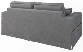 Canapea gri 196 cm Nora – Ropez
