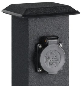 EGLO 93426 - Stalp exterior cu prize