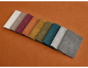 Canapea portocalie extensibilă 234 cm Ernest – Bobochic Paris