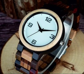 SENTOP | Elegant ceas de mana din lemn - GEORGIA-Yisuya