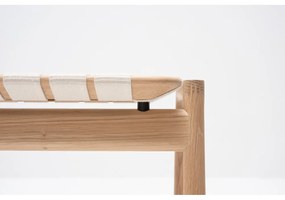 Bancă alb-natural Klupa - Gazzda